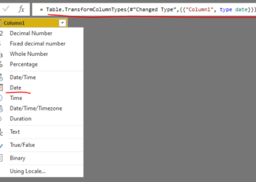 M-function – Hàm sử dụng trong power query