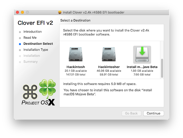 Hướng dẫn tạo USB bootable hackintosh với Clover