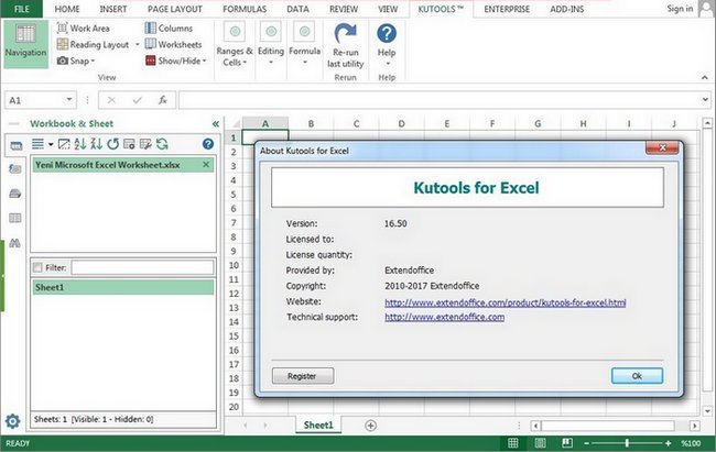 Kutools for Excel Software Full Version