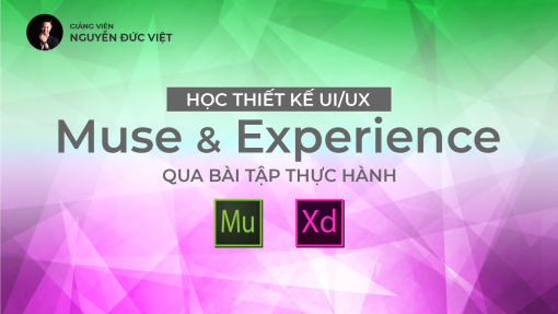 Học thiết kế UX/UI cho ứng dụng và Website bằng Adobe Photoshop, Muse và XD