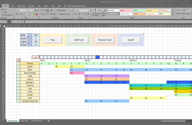 Giờ đây, bạn đã có thể làm nhạc trên Excel như trên các phần mềm làm nhạc chuyên nghiệp - Ảnh 3.