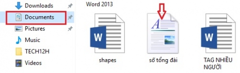 Các thao tác thiết lập văn bản nhanh chóng trên Word 2013