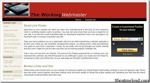 DeadlinkChecker 5 Free Broken Link Checker Websites