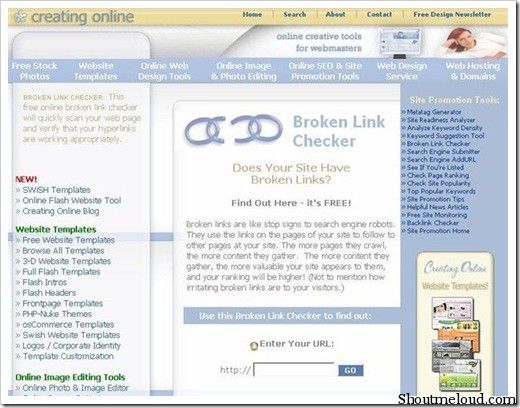 brokenlinkchecker 5 Free Broken Link Checker Websites