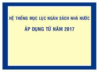 Công văn 1147/TCT-KK hướng dẫn mục lục ngân sách nhà nước theo Thông tư 300/2016/TT-BTC