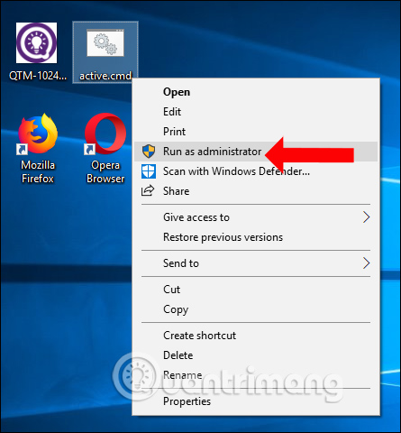 Cách chạy file notepad quyền Admin 